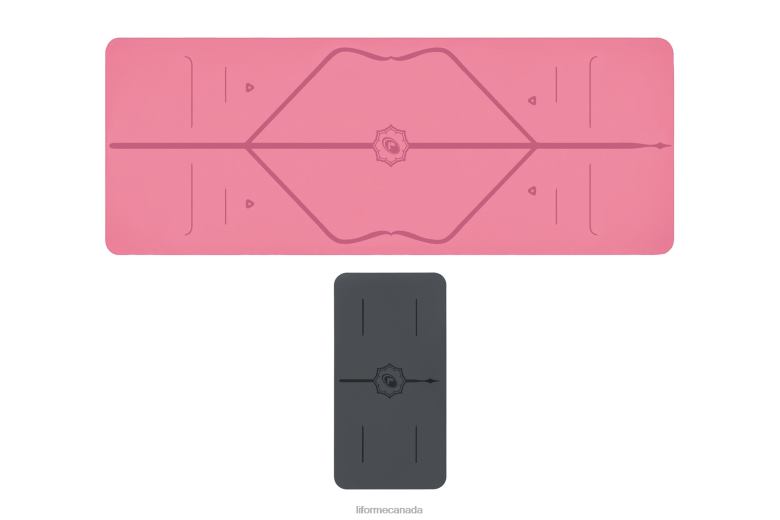 Liforme Yoga Mat and Yoga Pad Bundle Classic Yoga Mats 6XP8P63