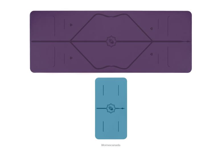 Liforme Yoga Mat and Yoga Pad Bundle Classic Yoga Mats 6XP8P63